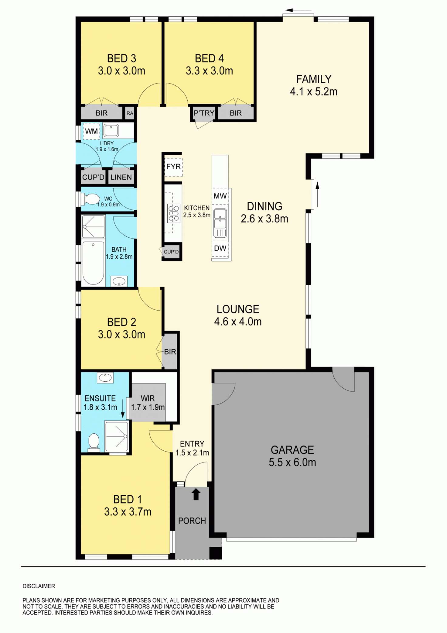 Floorplan of Homely house listing, 29 Cuzens Road, Alfredton VIC 3350