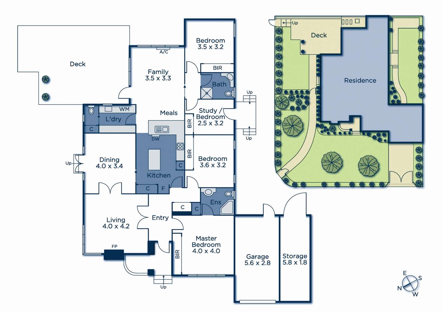 Floorplan of Homely house listing, 444 Middleborough Road, Blackburn VIC 3130