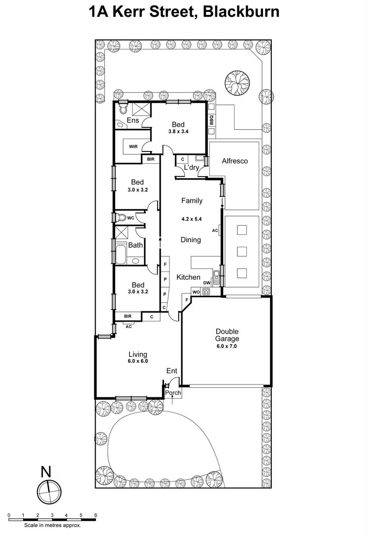 Floorplan of Homely house listing, 1A Kerr Street, Blackburn VIC 3130