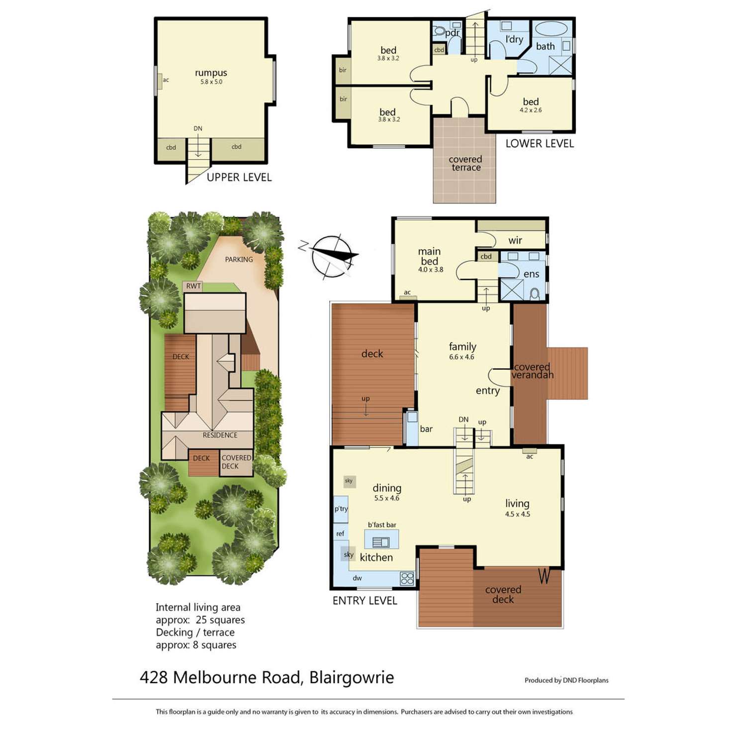 Floorplan of Homely house listing, 428 Melbourne Road, Blairgowrie VIC 3942