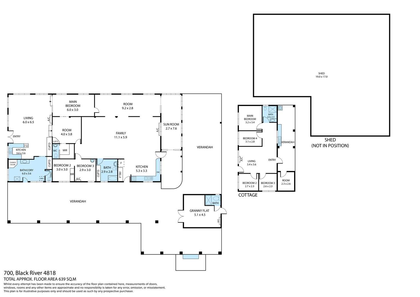 Floorplan of Homely house listing, 700 Black River Road, Black River QLD 4818