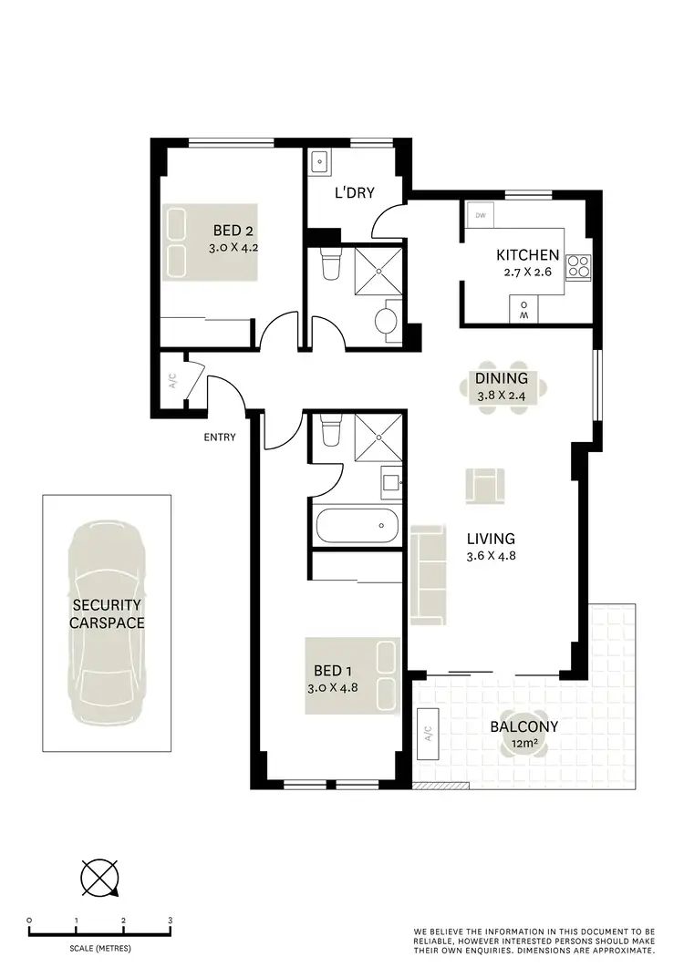 Floorplan of Homely apartment listing, 19/4 Hyam Street, Balmain NSW 2041