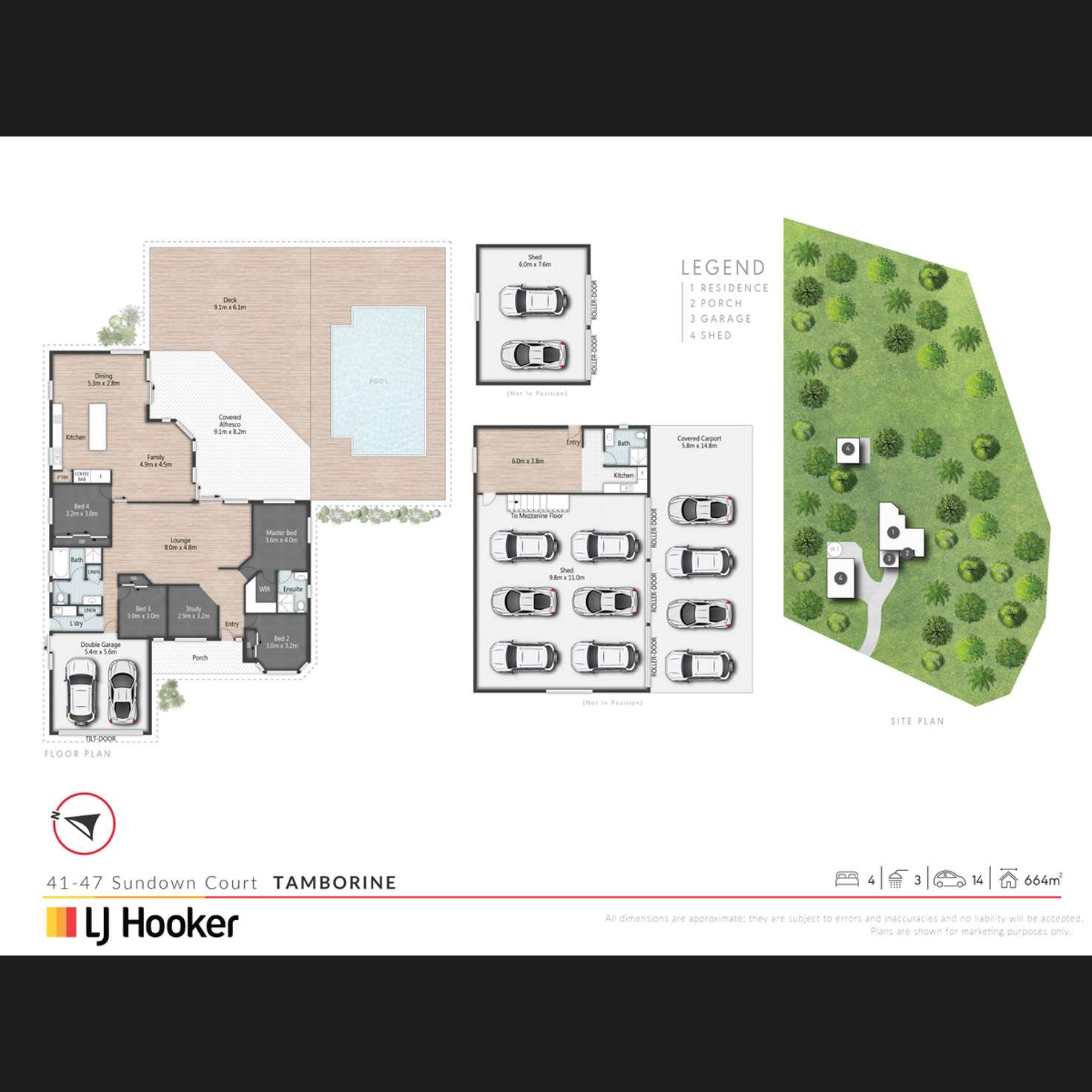 Floorplan of Homely house listing, 41-47 Sundown Court, Tamborine QLD 4270