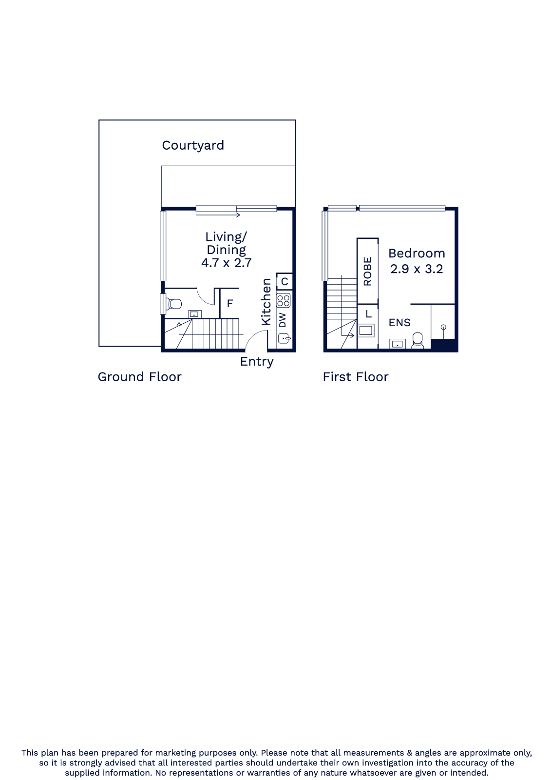 Floorplan of Homely apartment listing, G06/94-96 Punt Road, Windsor VIC 3181