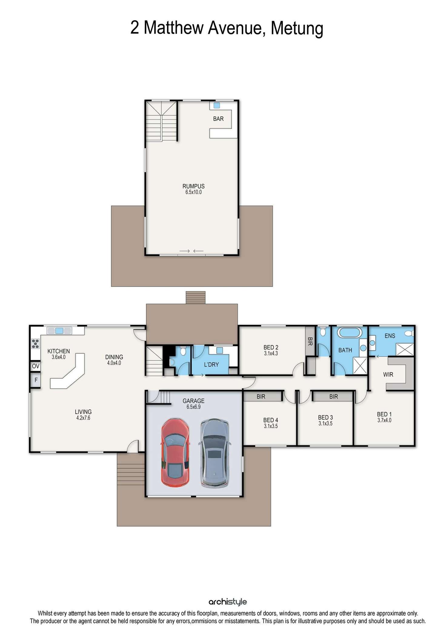 Floorplan of Homely house listing, 2 Matthew Avenue, Metung VIC 3904