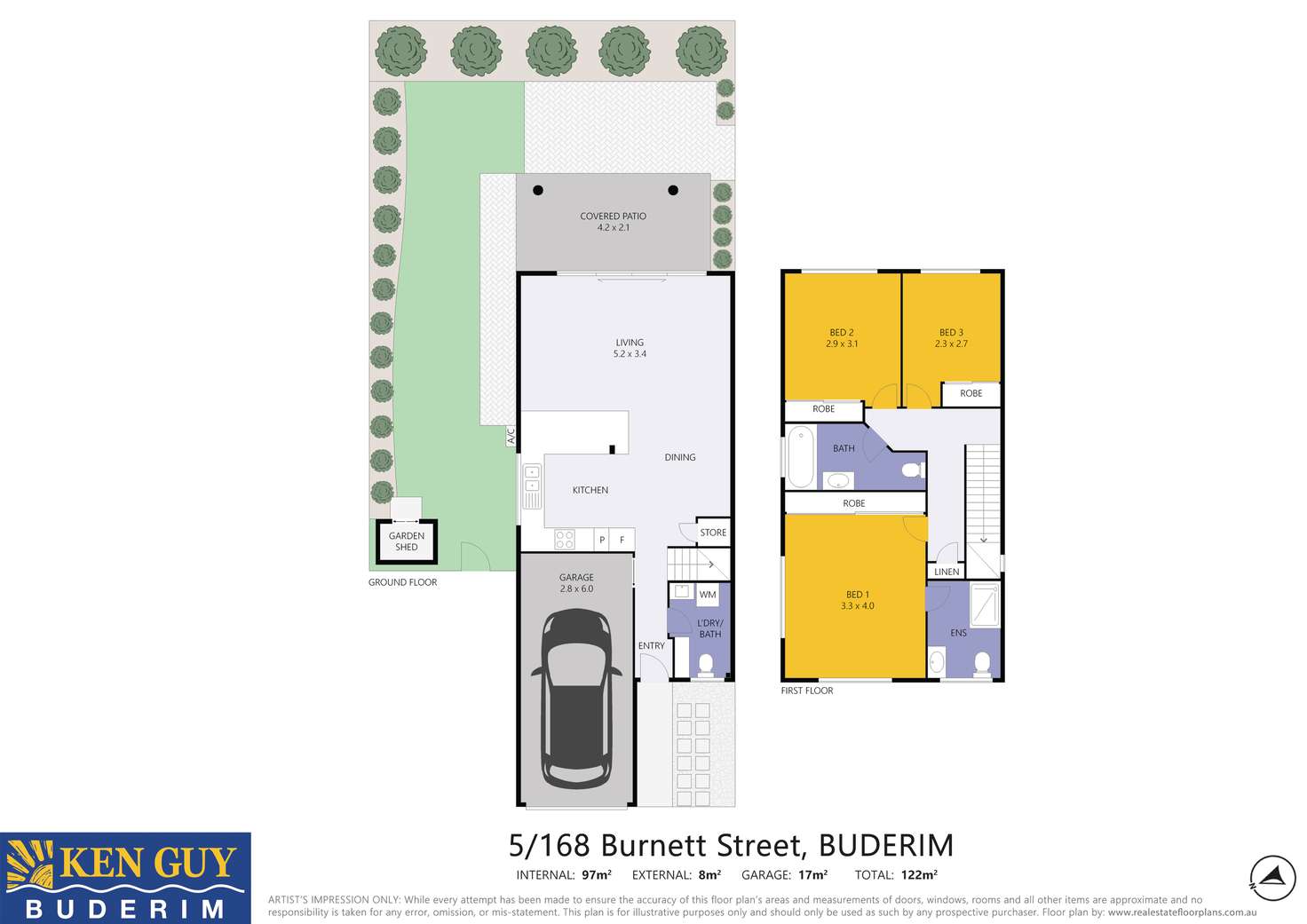 Floorplan of Homely unit listing, 5/168 Burnett Street, Buderim QLD 4556