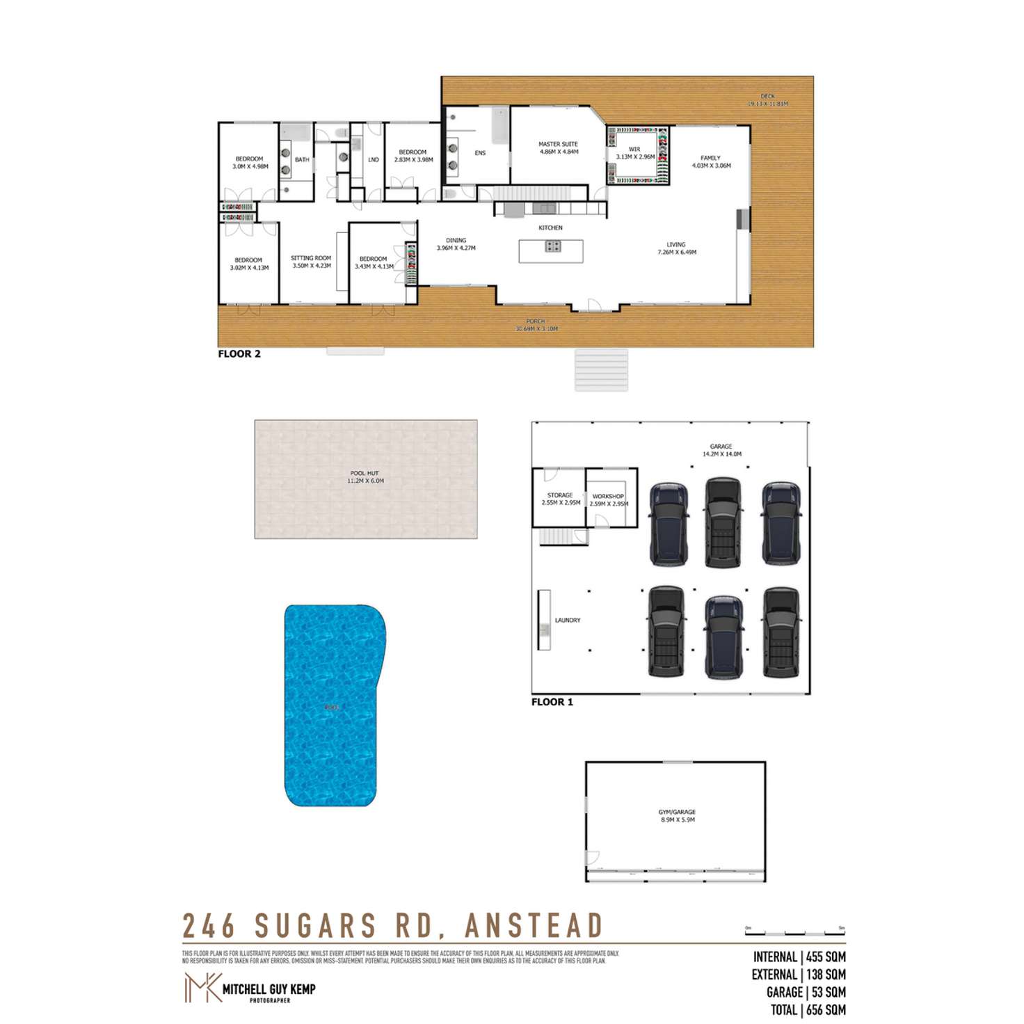Floorplan of Homely acreageSemiRural listing, 246 Sugars Road, Anstead QLD 4070