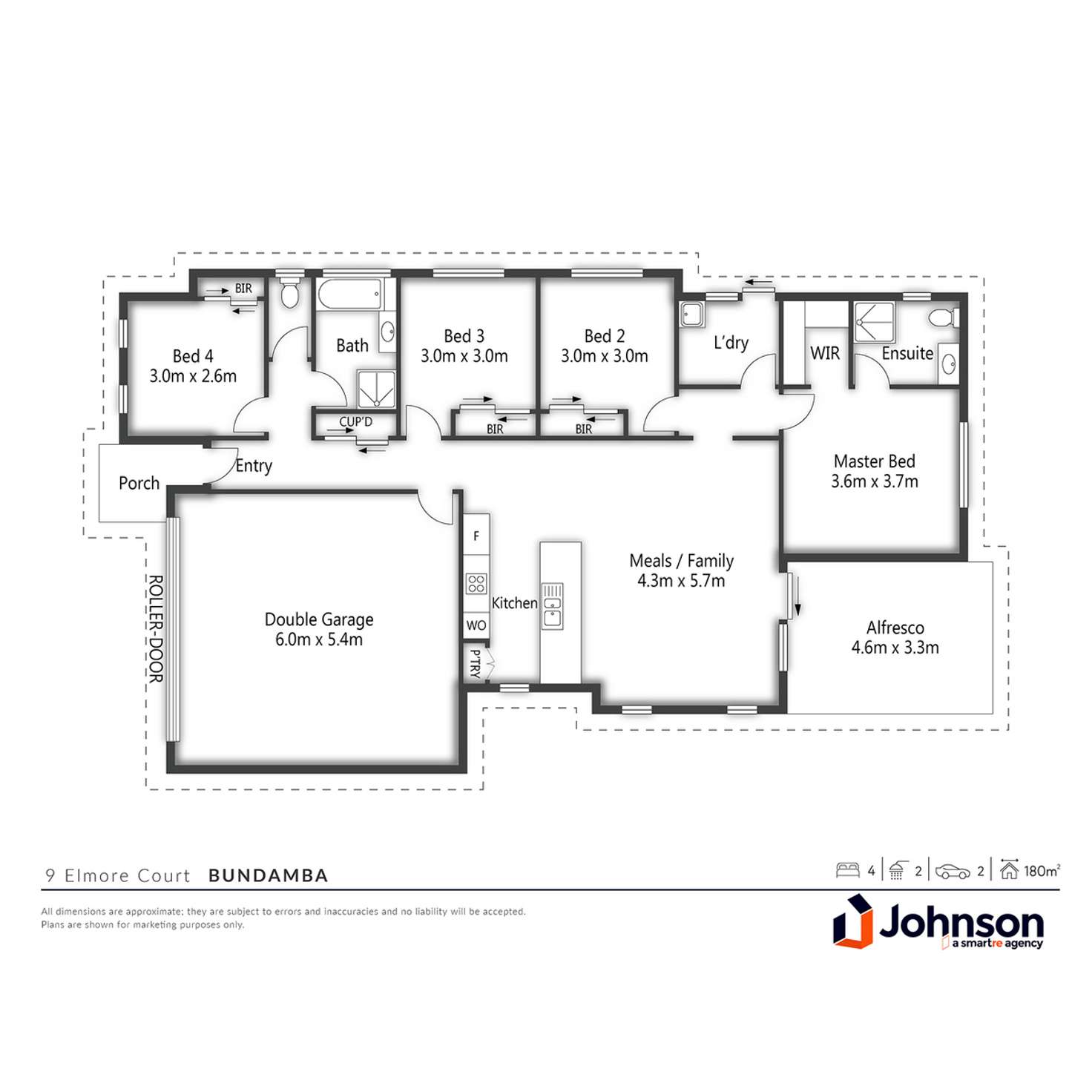 Floorplan of Homely house listing, 9 Elmore Circuit, Bundamba QLD 4304
