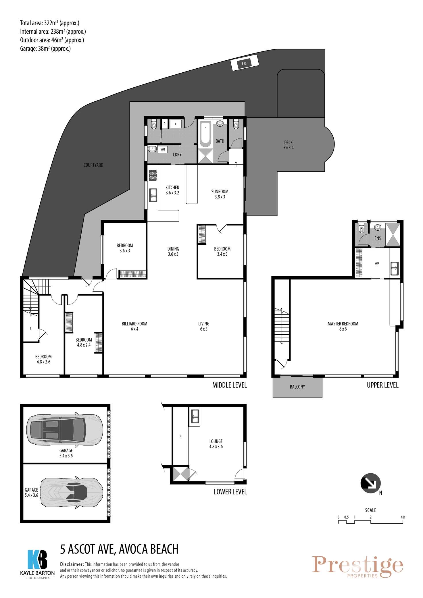 Floorplan of Homely house listing, 5 Ascot Avenue, Avoca Beach NSW 2251