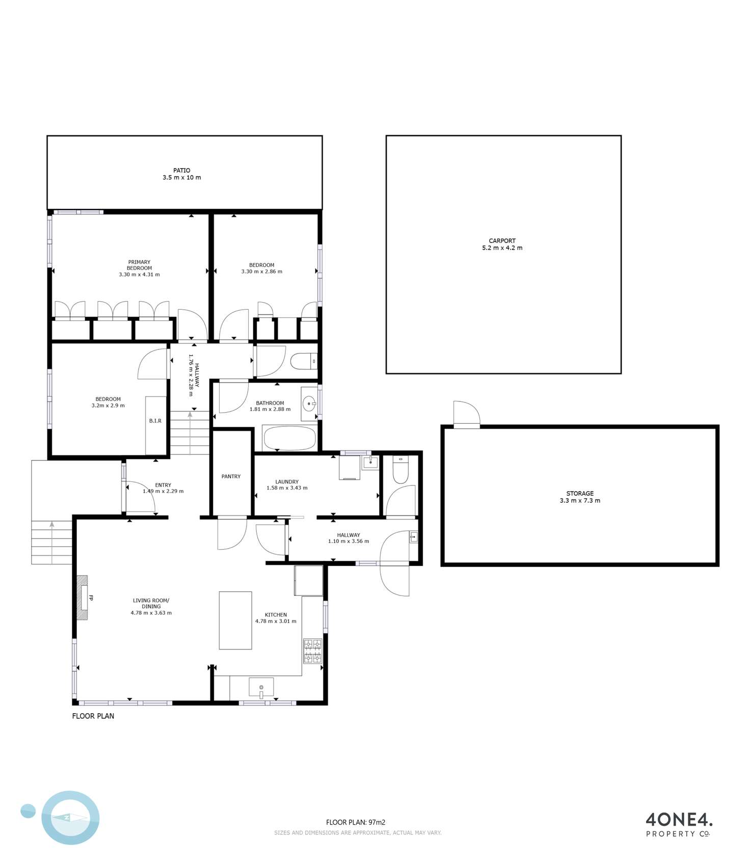 Floorplan of Homely house listing, 4 Hotham Court, Glenorchy TAS 7010