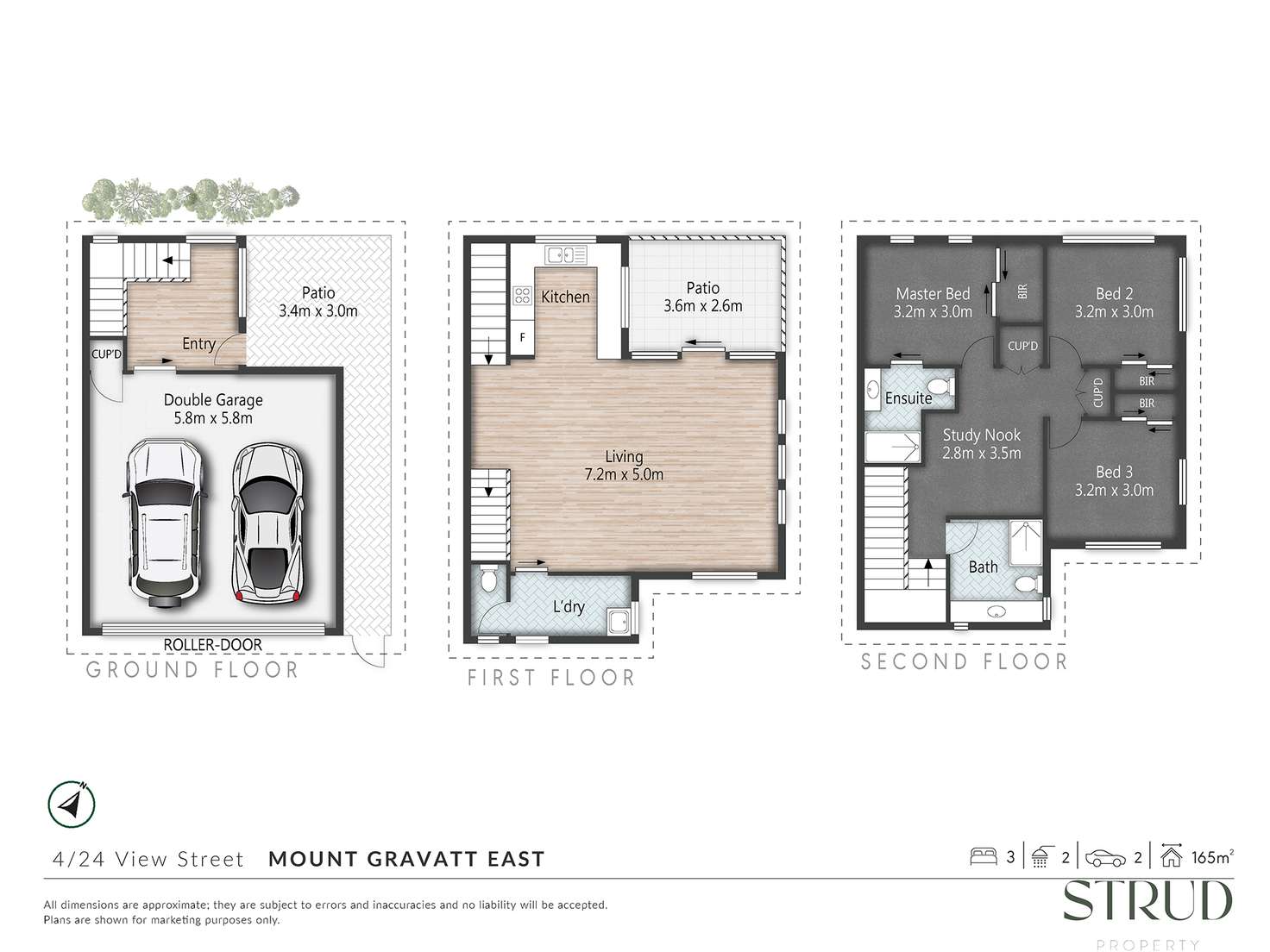Floorplan of Homely townhouse listing, 4/24 View Street, Mount Gravatt East QLD 4122