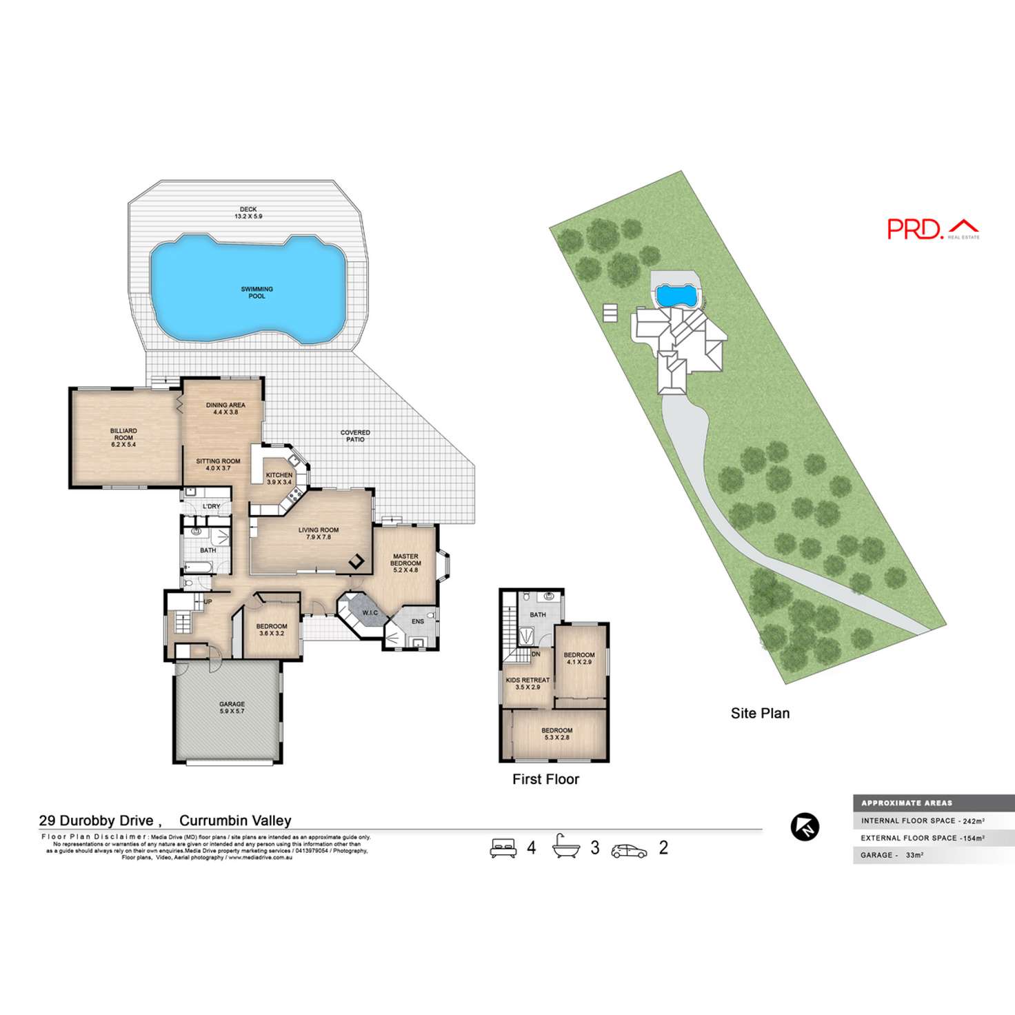Floorplan of Homely house listing, 29 Durobby Drive, Currumbin Valley QLD 4223