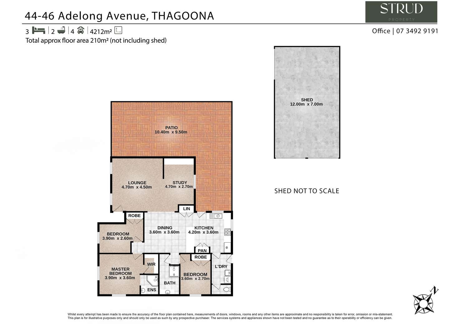 Floorplan of Homely house listing, 44-46 Adelong Avenue, Thagoona QLD 4306