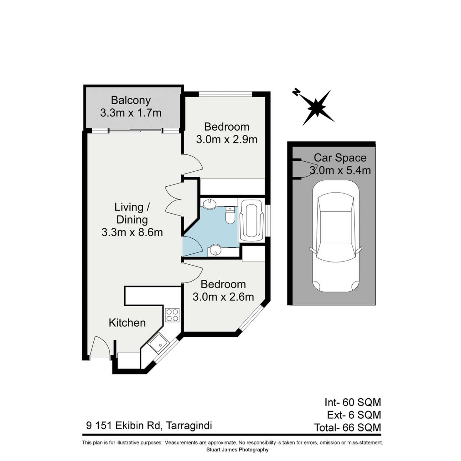 Floorplan of Homely unit listing, 9/151 Ekibin Road, Tarragindi QLD 4121