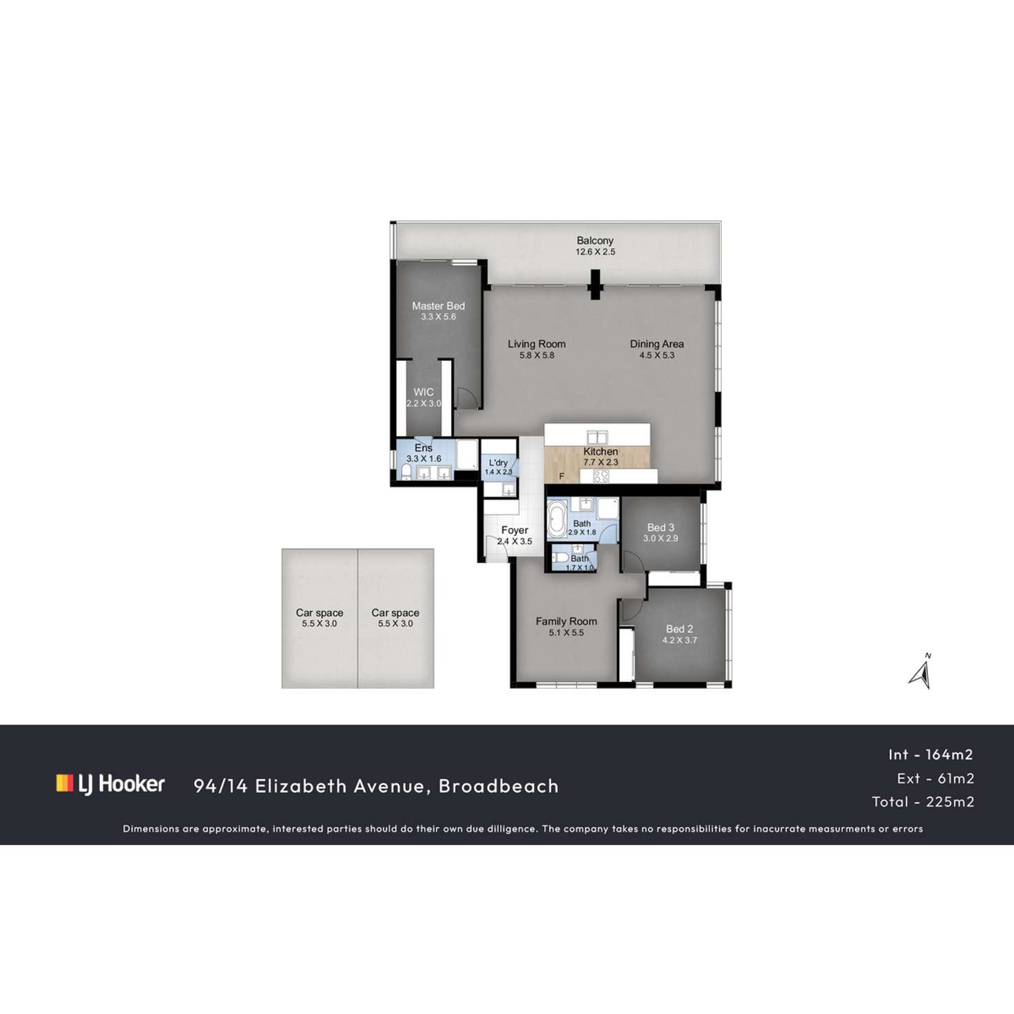 Floorplan of Homely apartment listing, 94/12-14 Elizabeth Avenue, Broadbeach QLD 4218