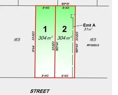 Floorplan of Homely land listing, 17 Jindalee Street, Jindalee QLD 4074