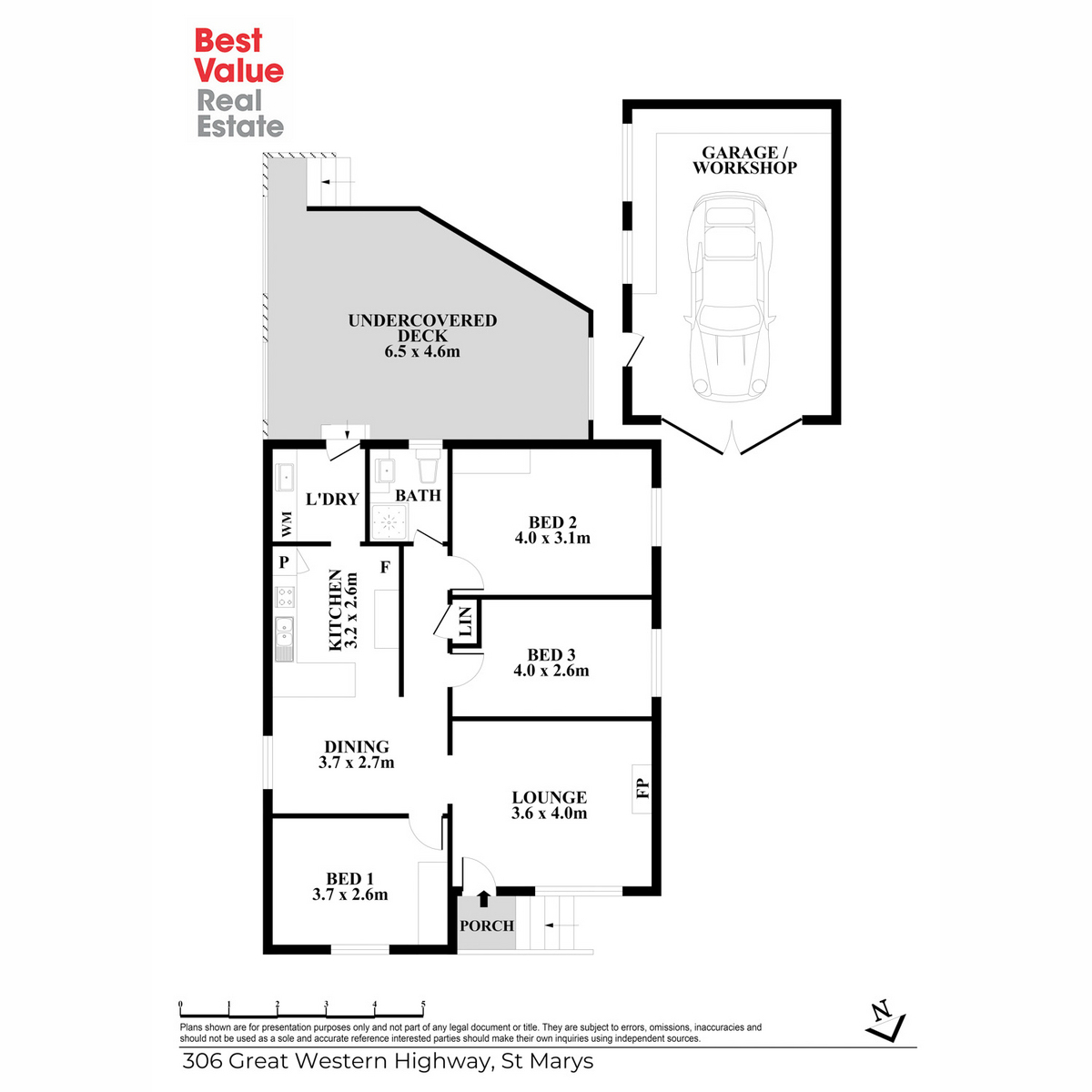 Floorplan of Homely house listing, 306 Great Western Highway, St Marys NSW 2760