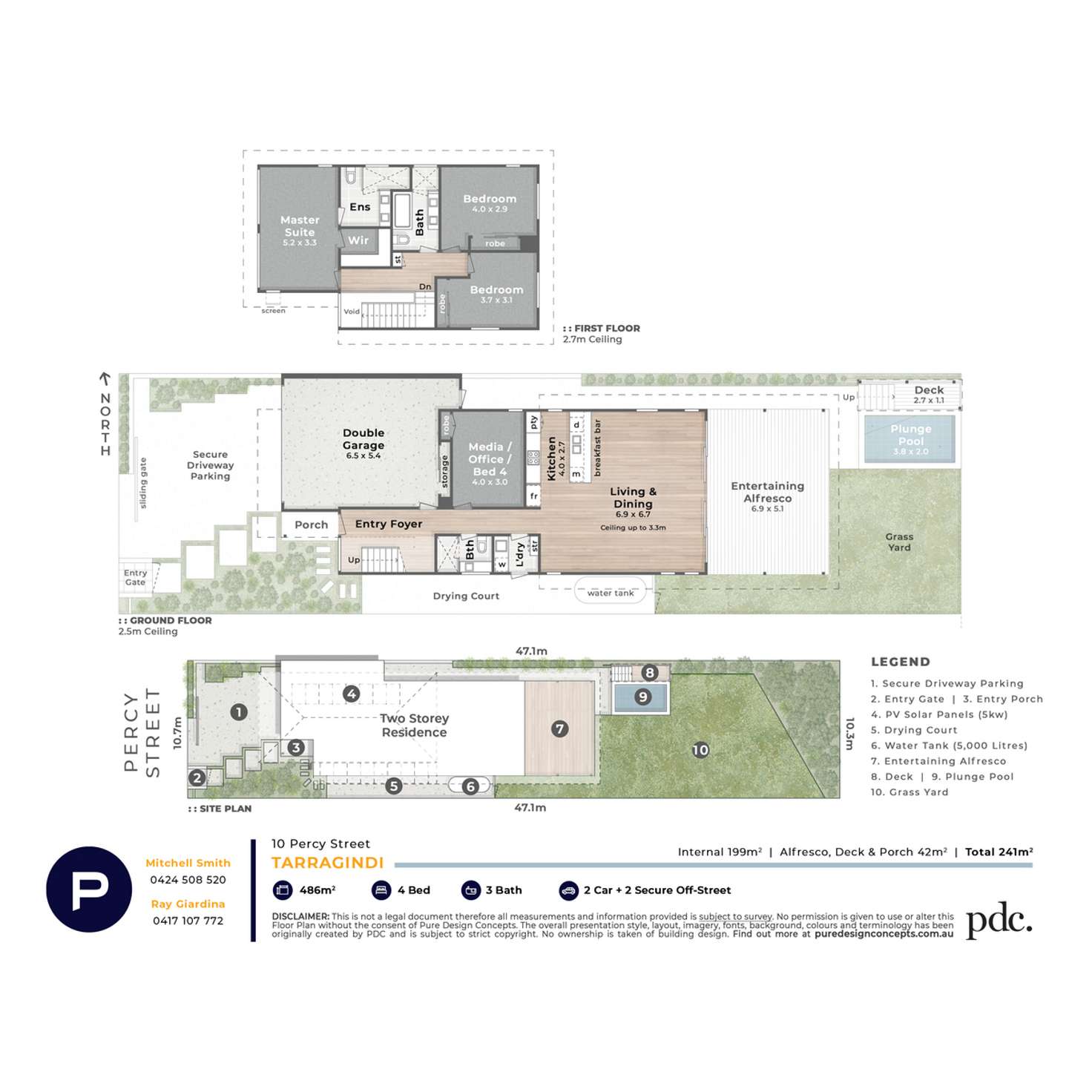 Floorplan of Homely house listing, 10 Percy Street, Tarragindi QLD 4121