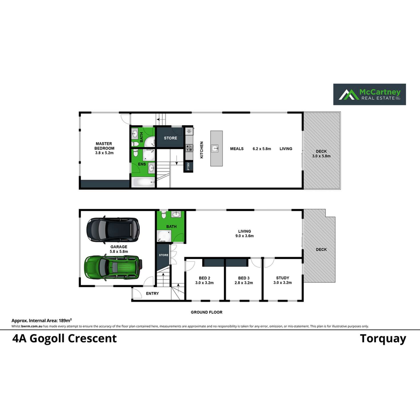 Floorplan of Homely house listing, 4A Gogoll Crescent, Torquay VIC 3228