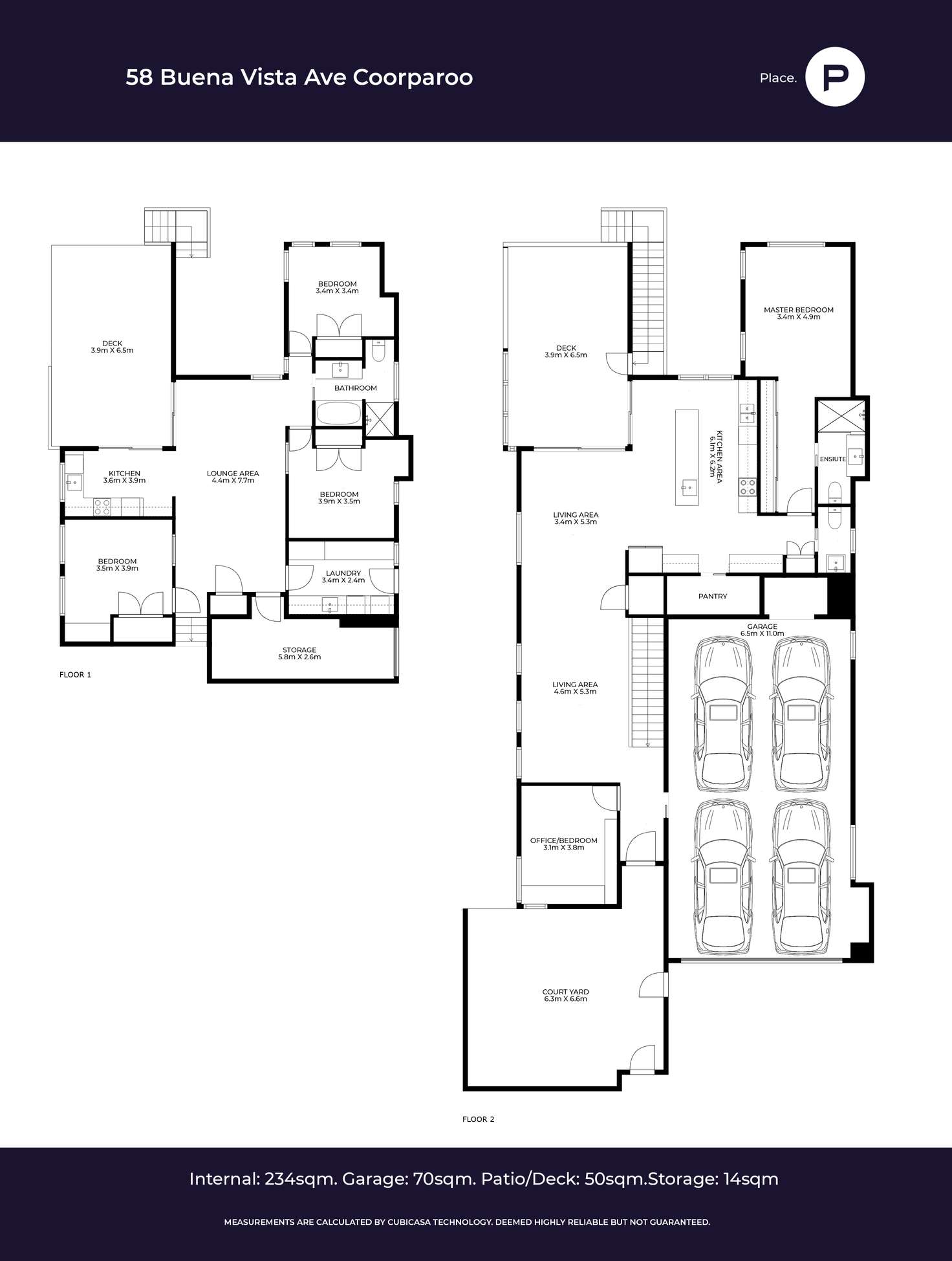 Floorplan of Homely house listing, 58 Buena Vista Avenue, Coorparoo QLD 4151