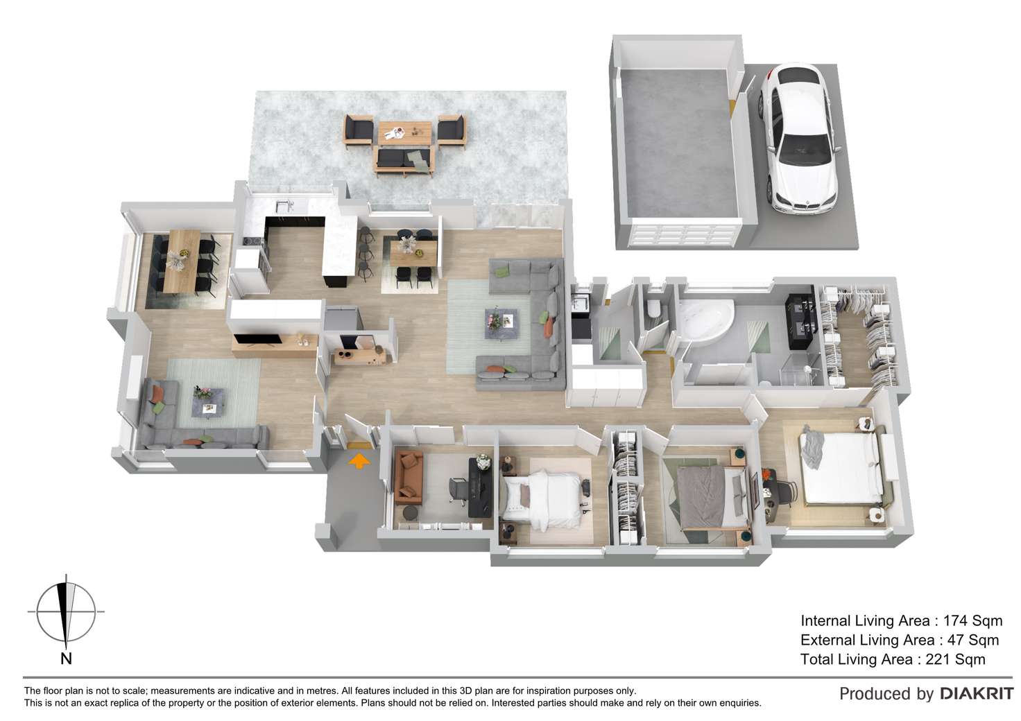 Floorplan of Homely house listing, 34-36 Wain Road, Burpengary QLD 4505