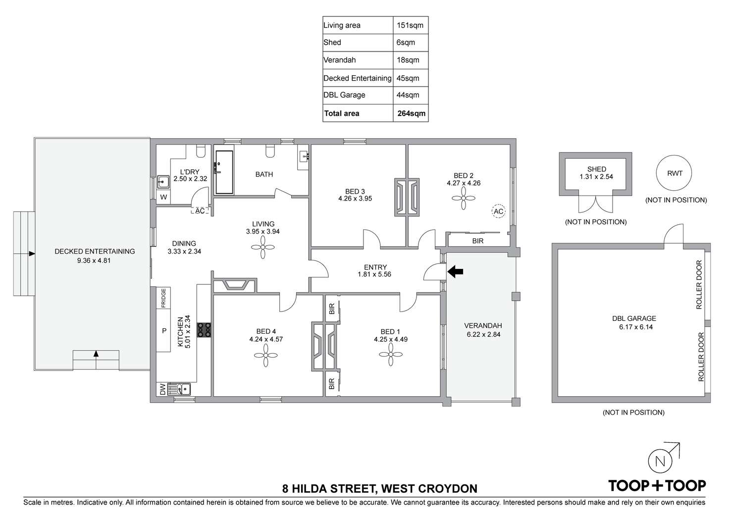 Floorplan of Homely house listing, 8 Hilda Street, West Croydon SA 5008