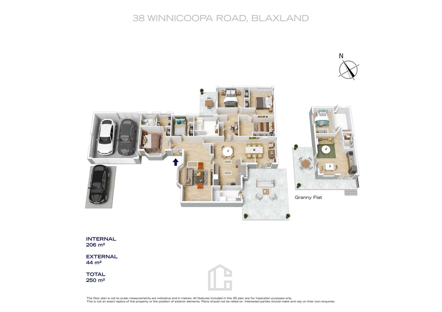 Floorplan of Homely house listing, 38 Winnicoopa Road, Blaxland NSW 2774