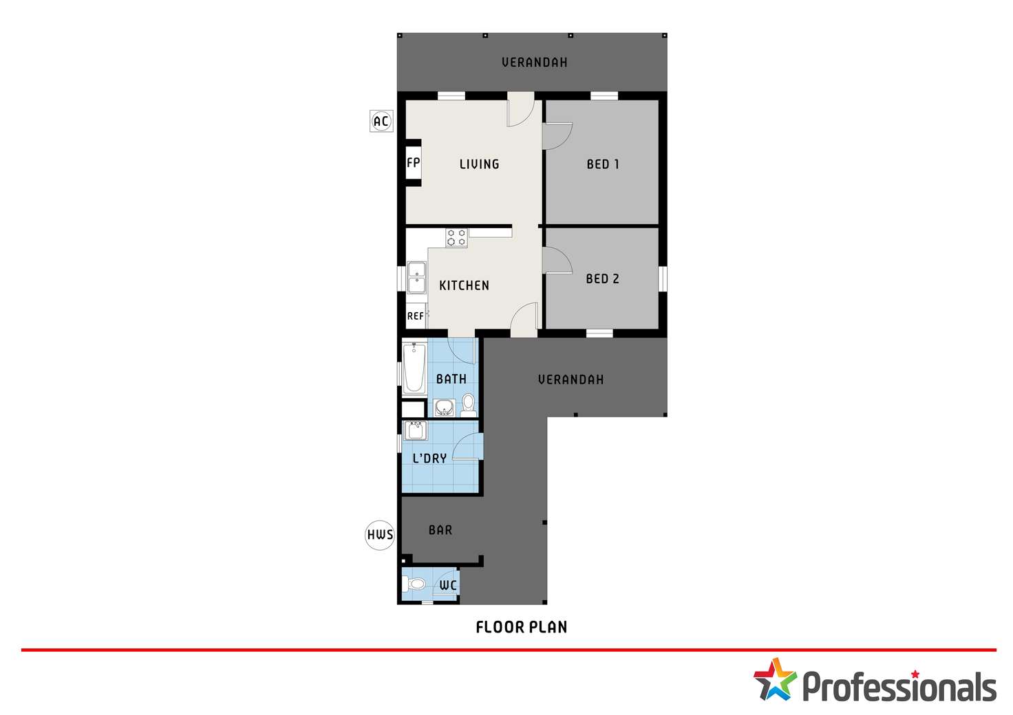 Floorplan of Homely house listing, 168 Gurwood Street, Wagga Wagga NSW 2650