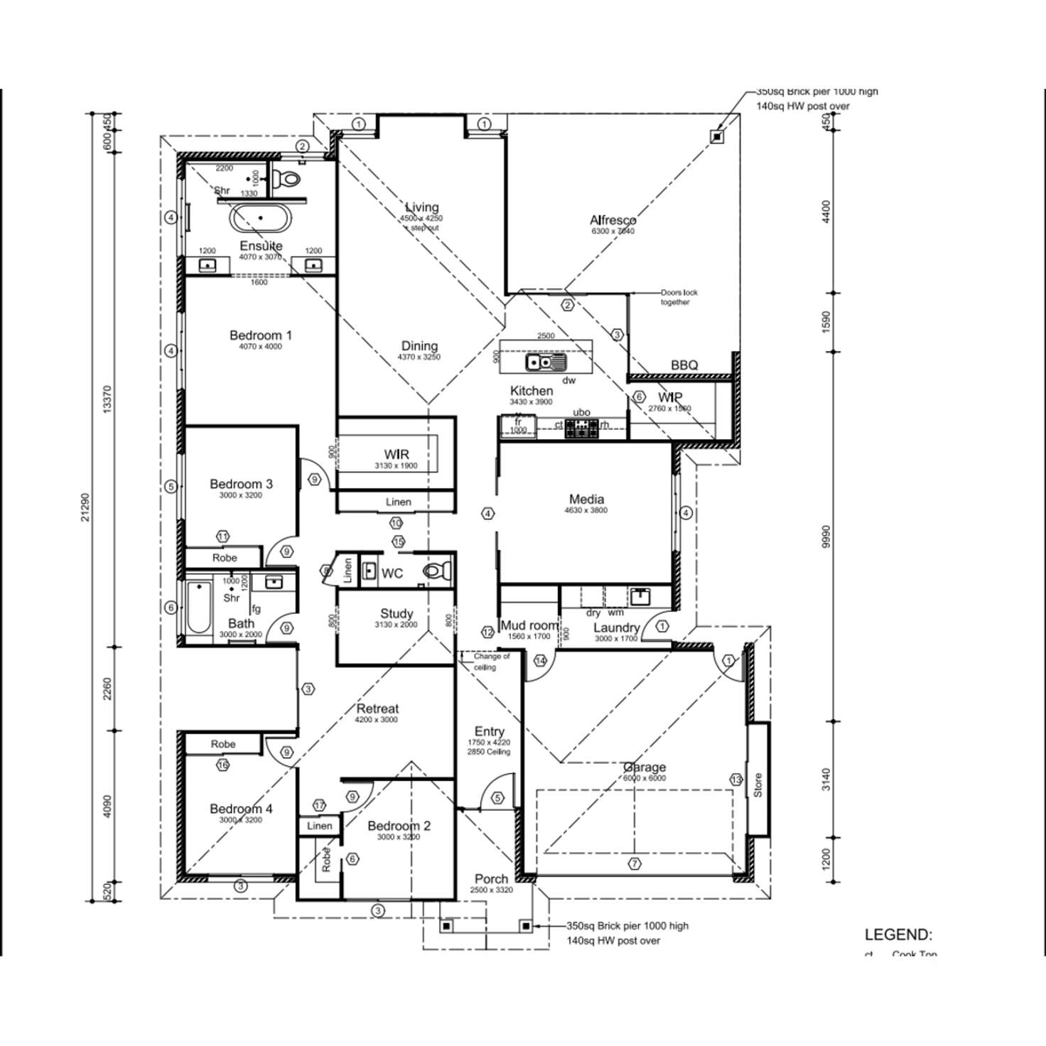 Floorplan of Homely house listing, 60 Fantail Place, Sharon QLD 4670