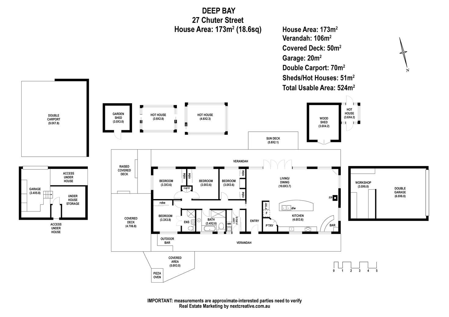 Floorplan of Homely house listing, 27 Chuter Street, Deep Bay TAS 7112