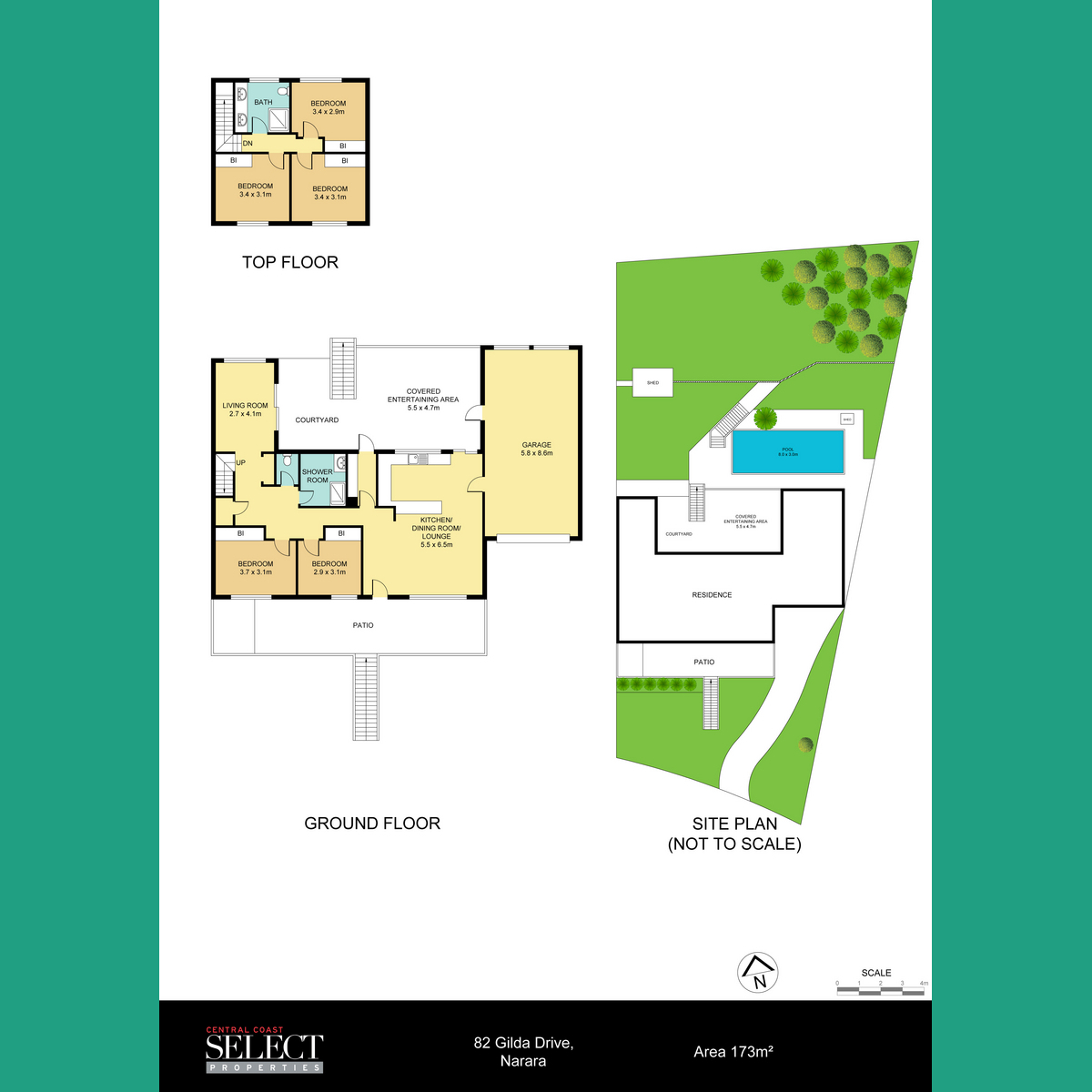 Floorplan of Homely house listing, 82 Gilda Drive, Narara NSW 2250