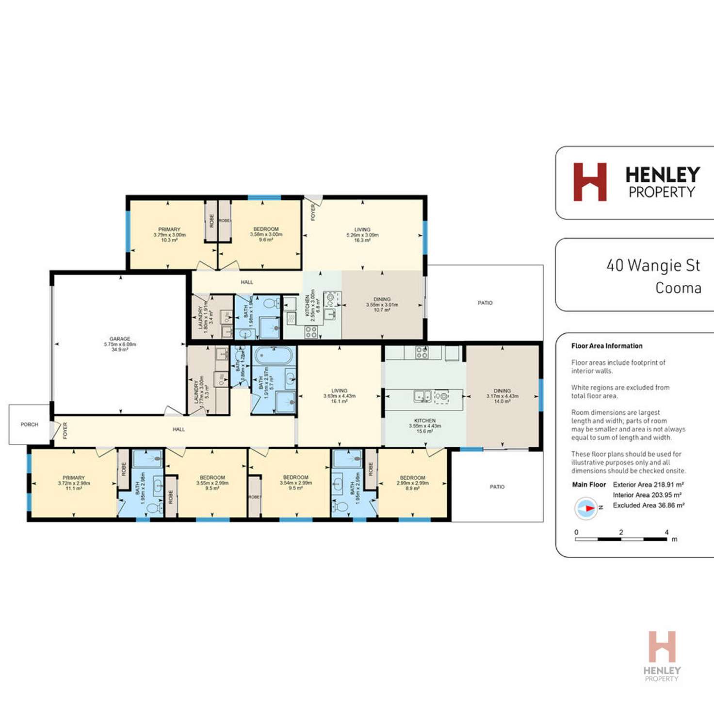 Floorplan of Homely semiDetached listing, 40 Wangie Street, Cooma NSW 2630