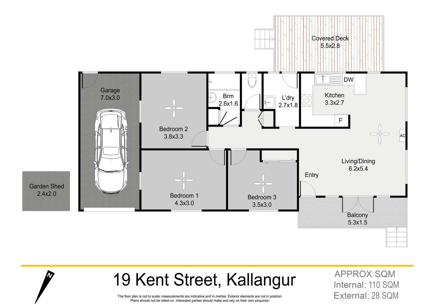 Floorplan of Homely house listing, 19 Kent Street, Kallangur QLD 4503