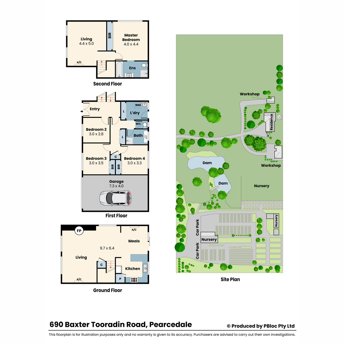 Floorplan of Homely acreageSemiRural listing, 65 Middle Road, Pearcedale VIC 3912
