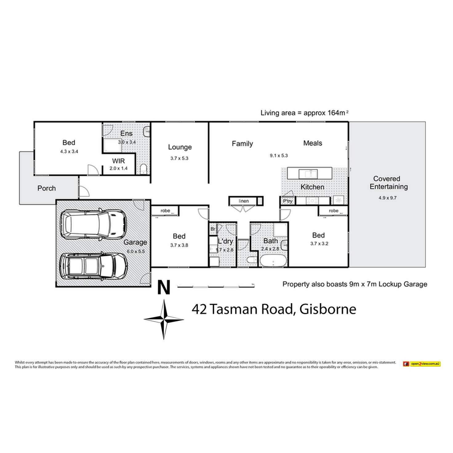 Floorplan of Homely house listing, 42 Tasman Road, Gisborne VIC 3437