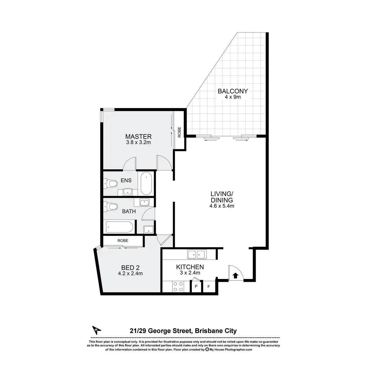 21/29 Street, Brisbane City QLD 4000 Unit For Rent Homely