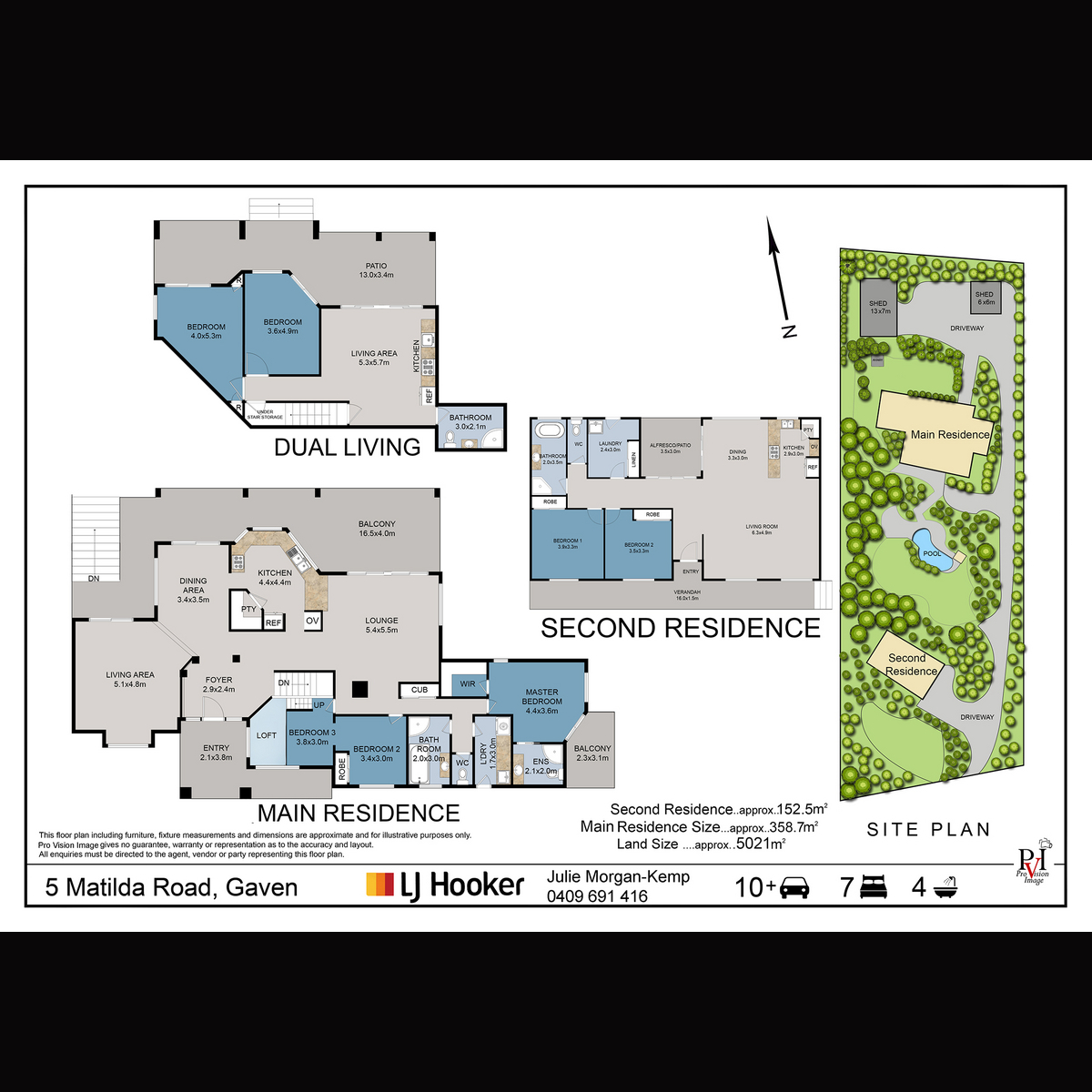 Floorplan of Homely house listing, 5 Matilda Road, Gaven QLD 4211