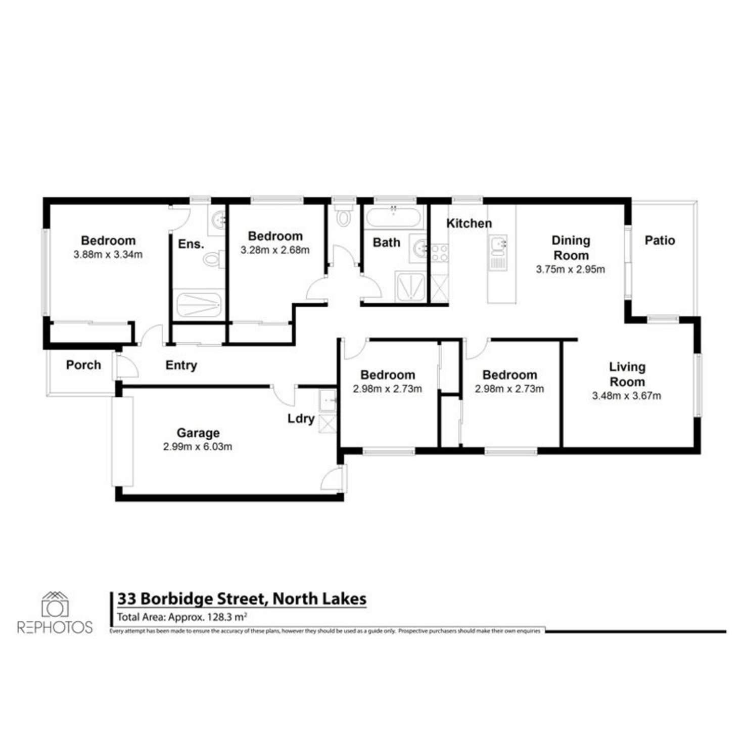 Floorplan of Homely house listing, 33 Borbidge Street, North Lakes QLD 4509