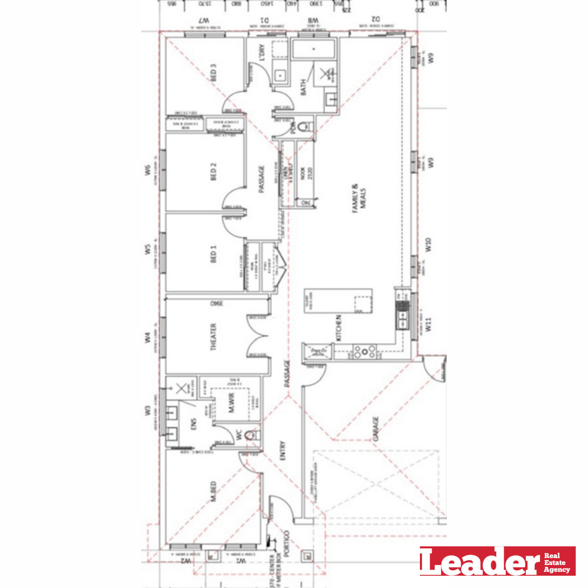 Floorplan of Homely house listing, 108 Mortar Ridge, Mernda VIC 3754