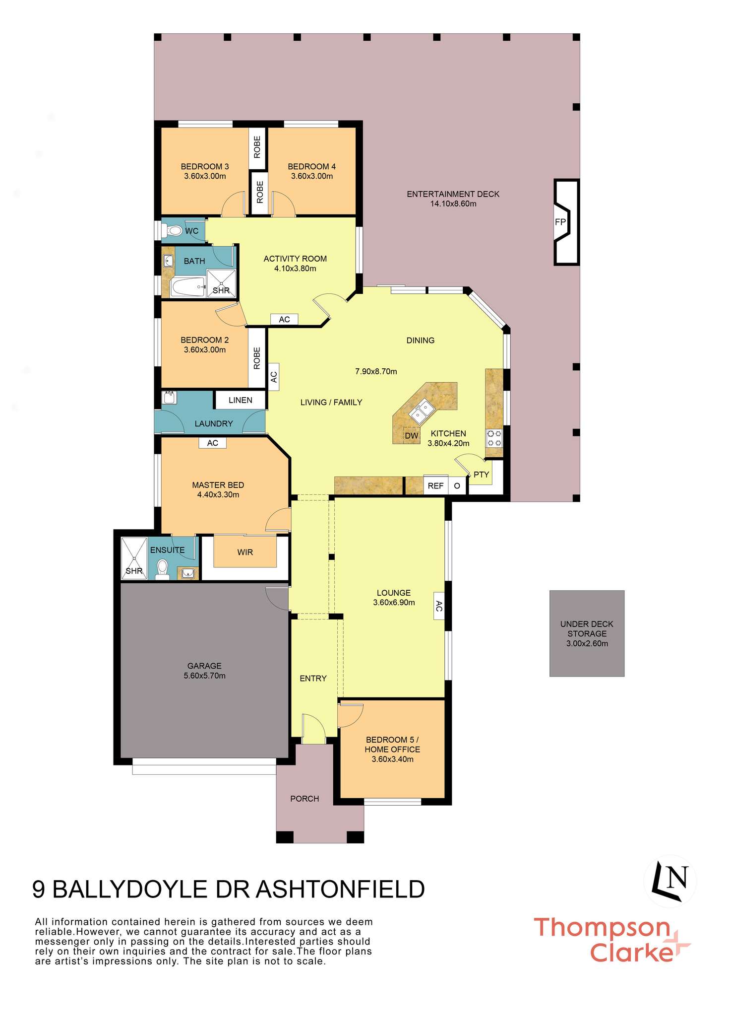 Floorplan of Homely house listing, 9 Ballydoyle Drive, Ashtonfield NSW 2323