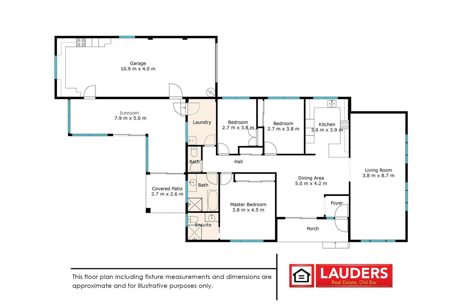 Floorplan of Homely house listing, 36 Joel Drive, Old Bar NSW 2430