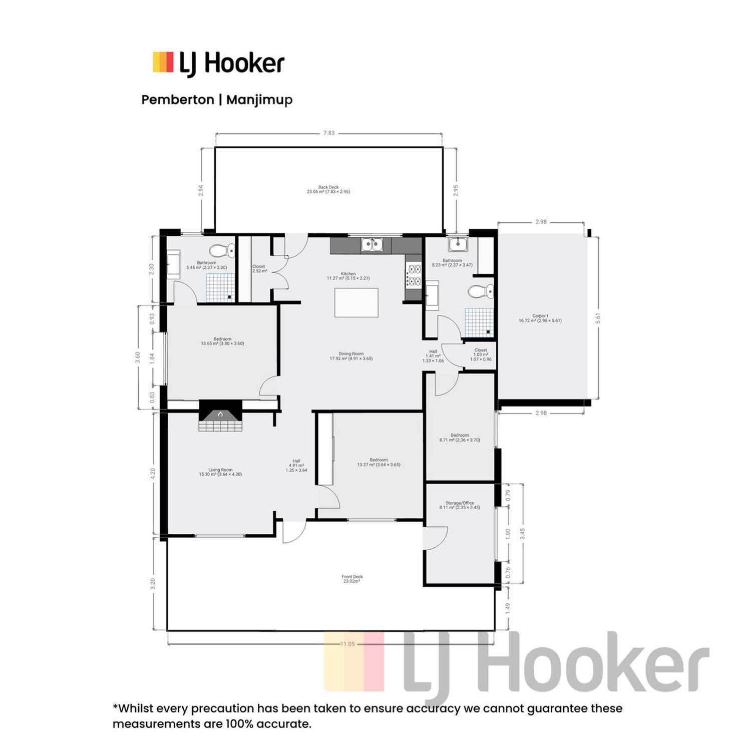 Floorplan of Homely house listing, 47 Guppy Street, Pemberton WA 6260