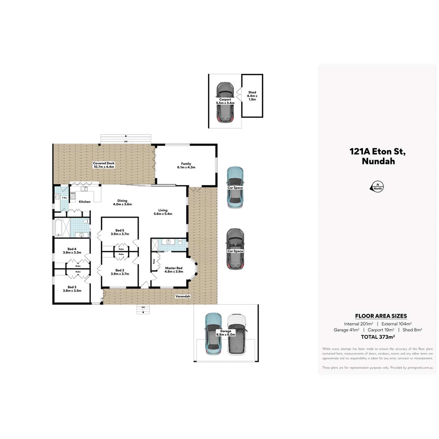 Floorplan of Homely house listing, 121A Eton Street, Nundah QLD 4012