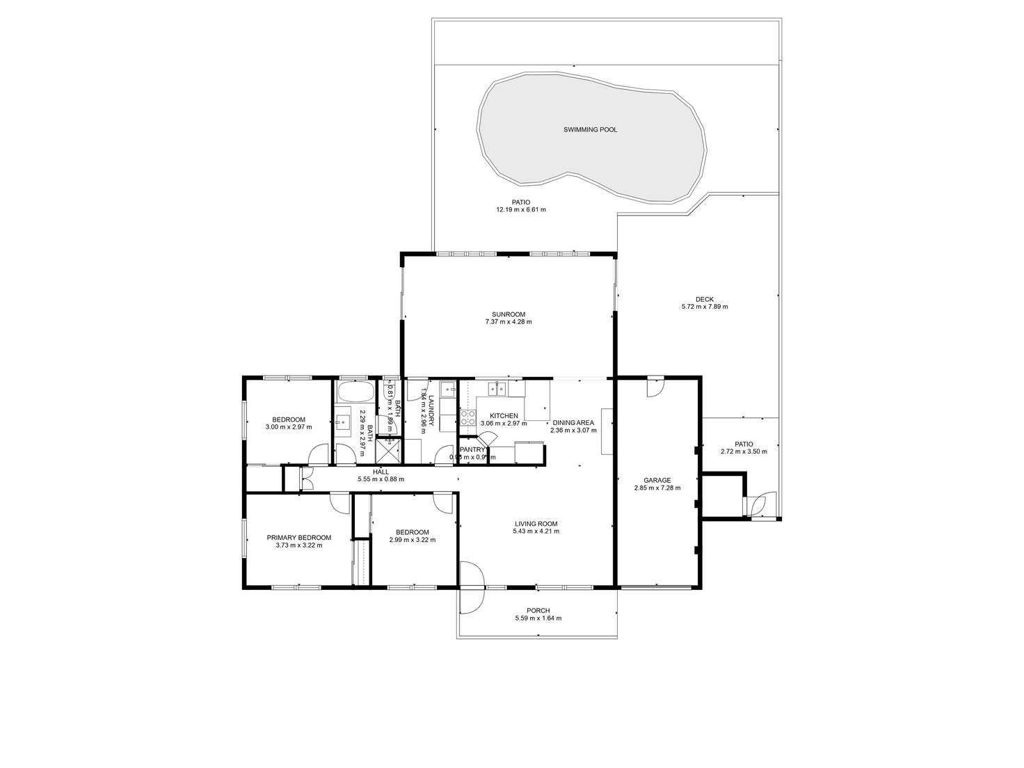 Floorplan of Homely house listing, 67 Wilfred Street, Bargara QLD 4670