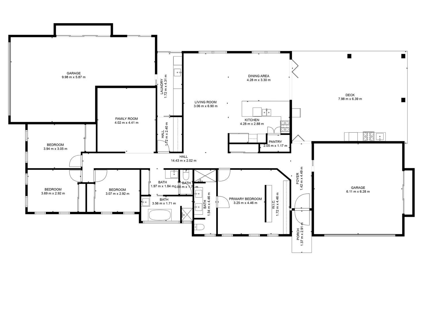 Floorplan of Homely house listing, 18 Fierro Drive, Bargara QLD 4670