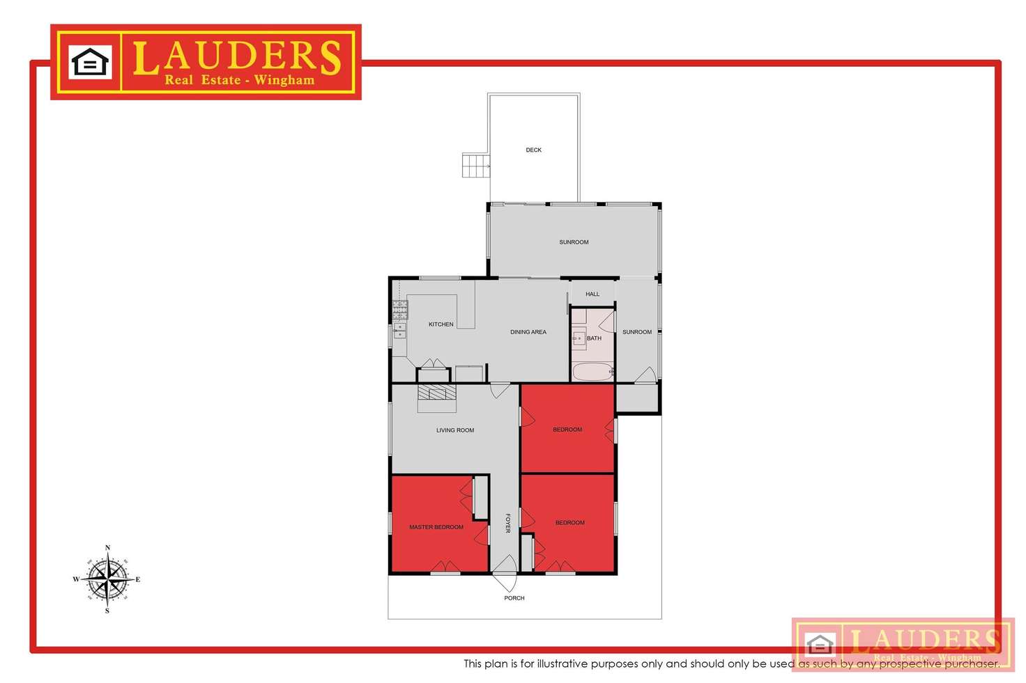 Floorplan of Homely house listing, 23 Appletree Street, Wingham NSW 2429