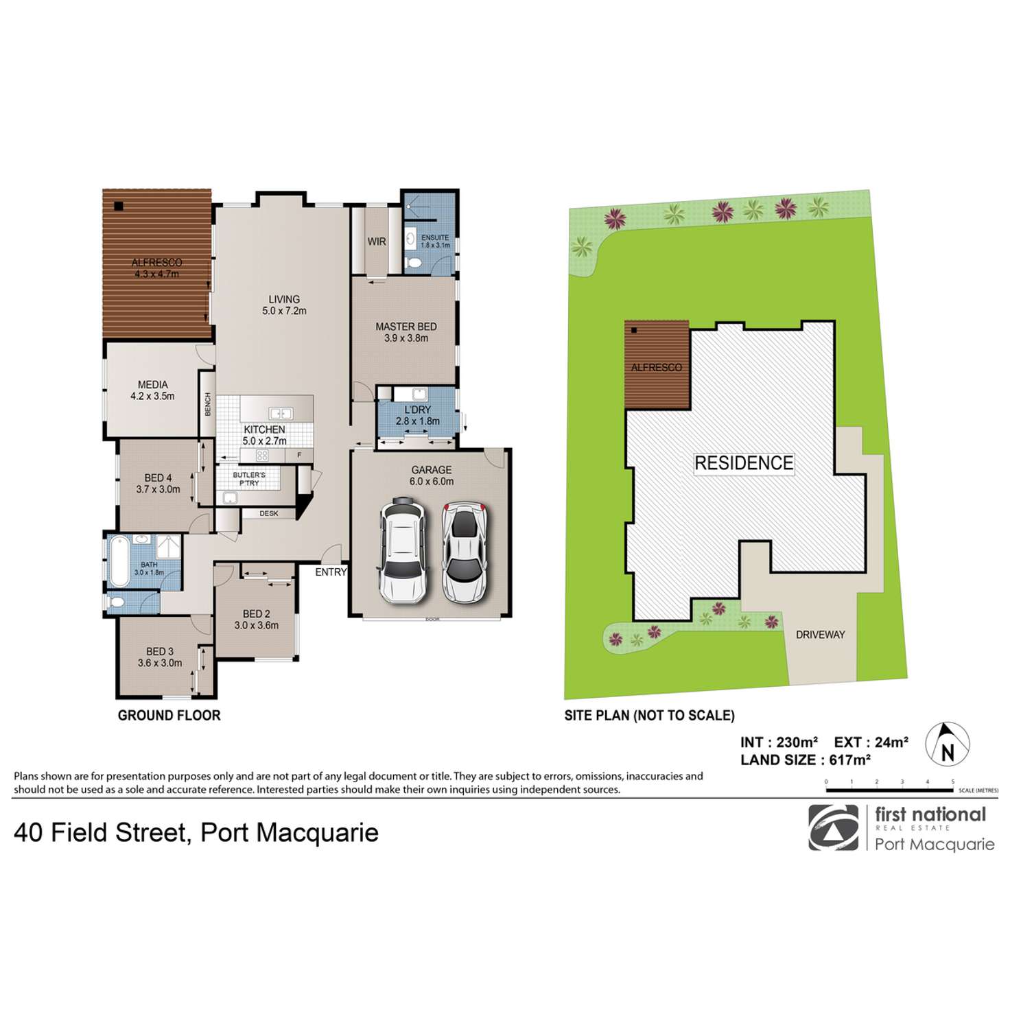 Floorplan of Homely house listing, 40 Field Street, Thrumster NSW 2444