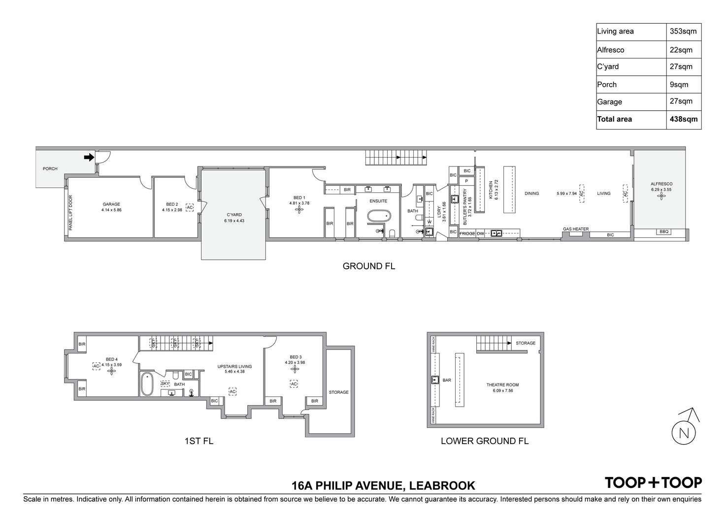 Floorplan of Homely house listing, 16A Philip Avenue, Leabrook SA 5068