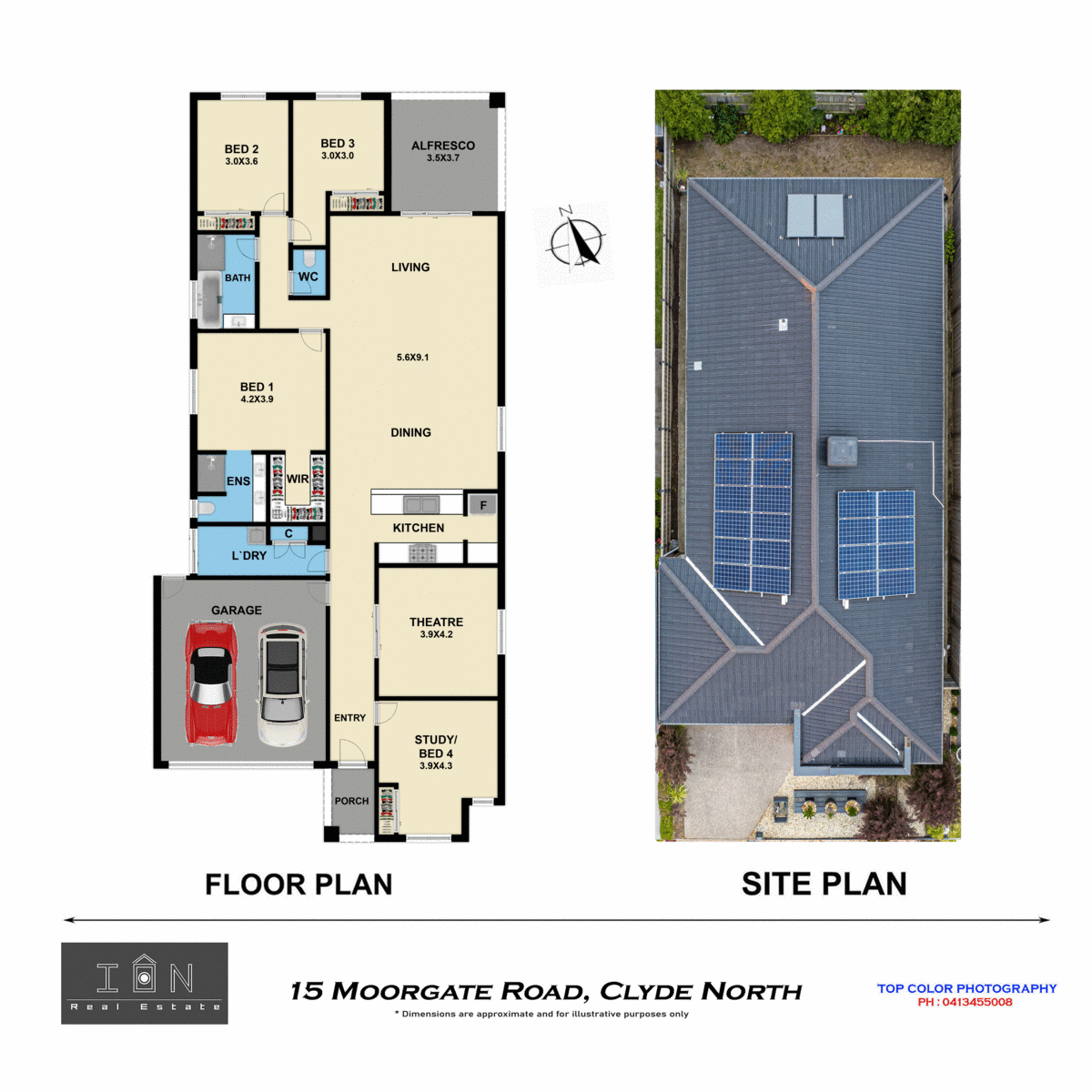 Floorplan of Homely house listing, 15 Moorgate Road, Clyde North VIC 3978
