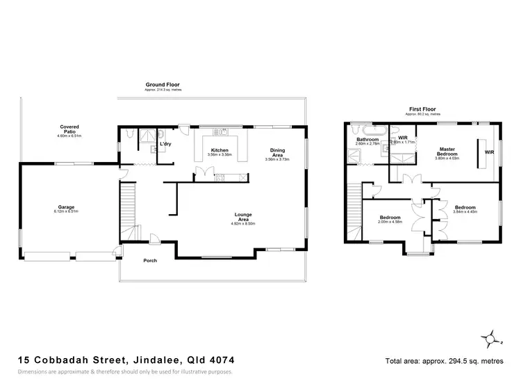 Floorplan of Homely house listing, 15 Cobbadah Street, Jindalee QLD 4074